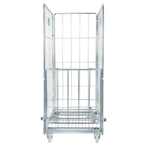 Rollkontener wózek siatkowy pralniczy Universal 4 ściany ocynk MPP001081