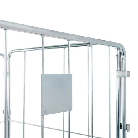 Rollkontener wózek siatkowy transportowy Universal 3 ściany 2 półki MPP001080