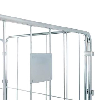 Rollkontener wózek siatkowy transportowy Universal 3 ściany 1 półka MPP001079