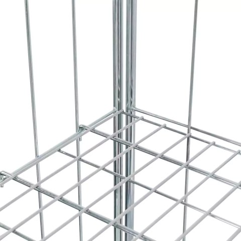 Rollkontener wózek siatkowy transportowy Universal 3 ściany 1 półka MPP001079