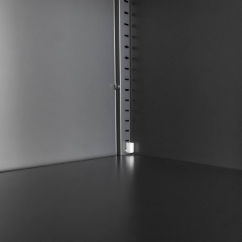 Szafa biurowa Wenus przeszklone drzwi 90x40x185 grafit MTP004758