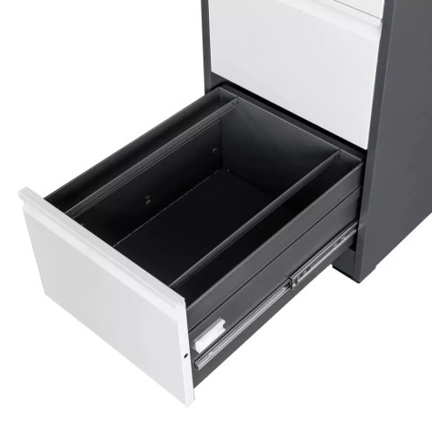 Szafka Wenus kartotekowa 4 szuflady 45 cm grafit szary front MTP004892
