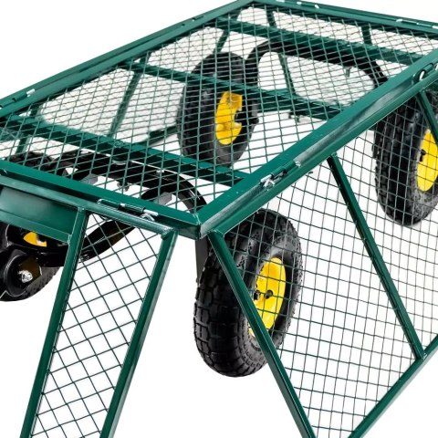 Wózek ogrodowy transportowy składany 96x51x72 udźwig 500kg MTP003453