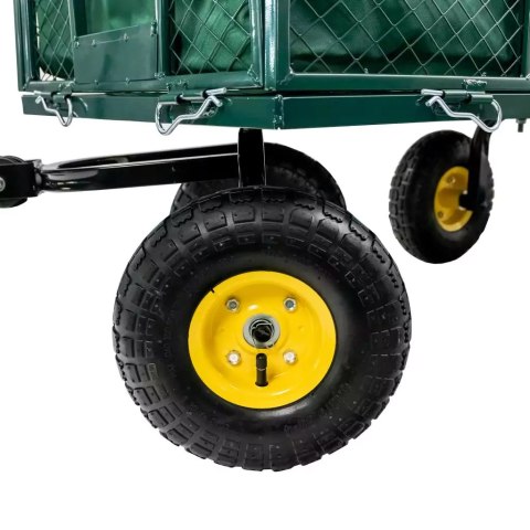 Wózek ogrodowy transportowy składany 96x51x72 udźwig 500kg MTP003453