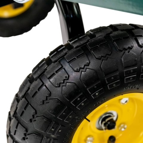 Wózek ogrodowy transportowy składany 96x51x72 udźwig 500kg MTP003453