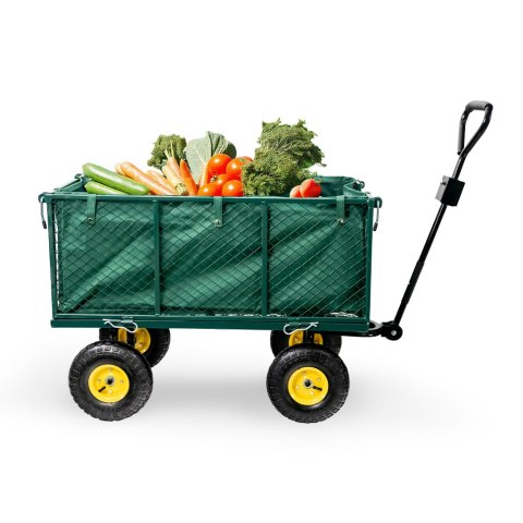 Wózek ogrodowy transportowy składany 96x51x72 udźwig 500kg MTP003453