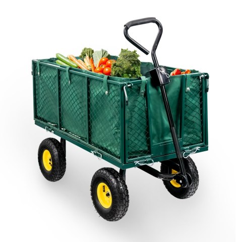 Wózek ogrodowy transportowy składany 96x51x72 udźwig 500kg MTP003453