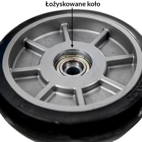 Wózek platformowy składany 400kg magazynowy rozmiar M MTP004400