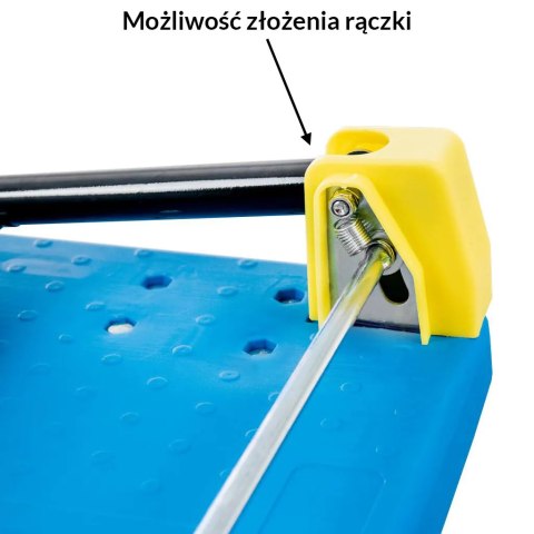 Wózek platformowy składany 500kg magazynowy rozmiar L MTP004401