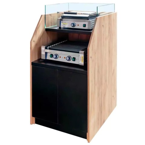 Stanowisko do Hot-Dogów Dąb Kraft 700x800x1430mm Stanowisko do Hot-Dogów Dąb Kraft 700x800x1430mm