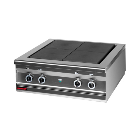 Kuchnia Elektryczna (Top) 800mm 4x4,0 kW Kromet 000.Kez-4u