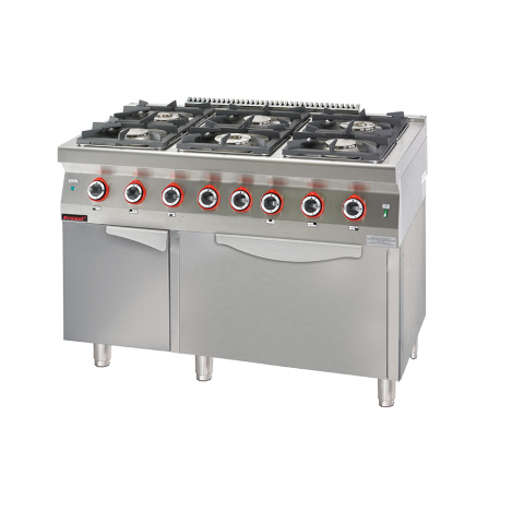 Kuchnia Gazowa Z Piekarnikiem Gazowym Kromet 700.Kg-6/Pg-2/Sd