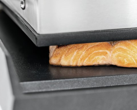 Grill Kontaktowy Elektryczny Gładki 2000W Bartscher 370211