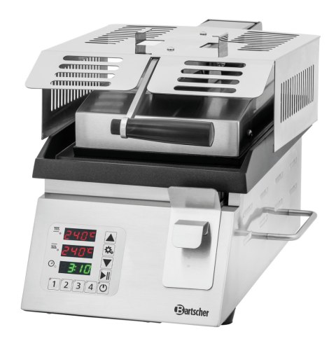Grill Kontaktowy Elektryczny Gładki 2000W Bartscher 370211