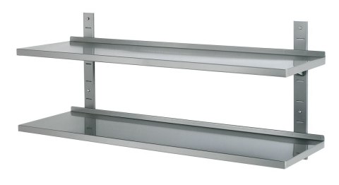 Regał ścienny zestaw 1200x355 mm profesjonalne meble gastronomiczne Bartscher 603012