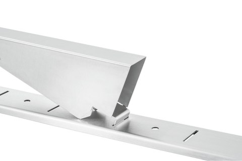 Regał ścienny zestaw 1200x355 mm profesjonalne meble gastronomiczne Bartscher 603012