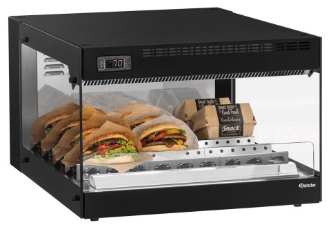 Witryna grzewcza na przekąski 590x790x405 mm profesjonalna gastronomiczna Bartscher 305069