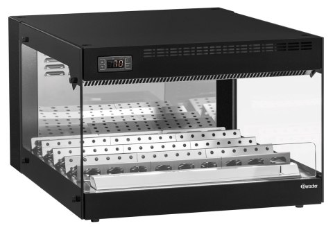 Witryna grzewcza na przekąski 590x790x405 mm profesjonalna gastronomiczna Bartscher 305069