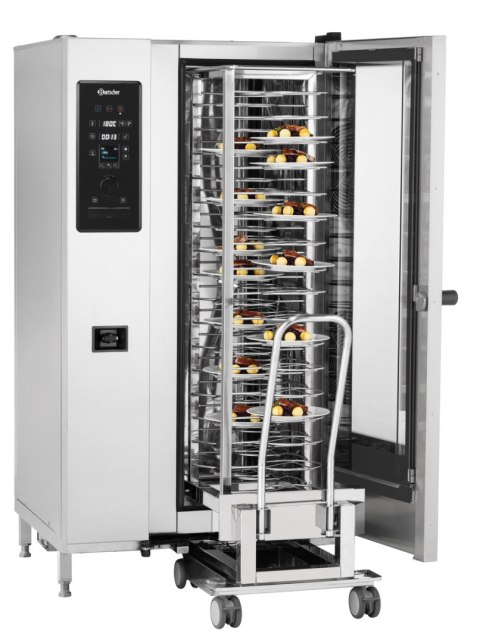 Wózek transportowy talerzy Gigasteam 50T profesjonalny gastronomiczny Bartscher 117822