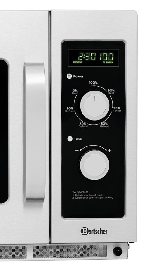 Profesjonalna Kuchenka Mikrofalowa 1800W Bartscher 610848