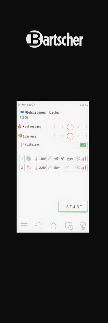 Piec konwekcyjno-parowy Silversteam2 5110DRS profesjonalny Bartscher 117175