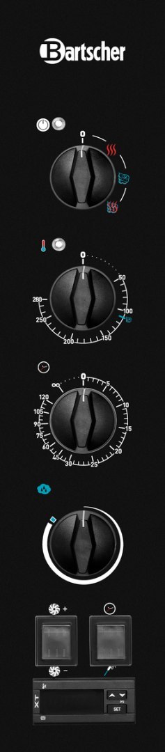 Piec konwekcyjno-par. Silversteam2 7110M