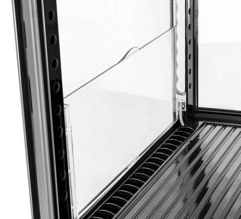 Witryna Chłodnicza Mini 75L Czarna 425x425x915mm Bartscher 700387