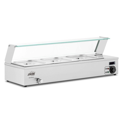 Bemar Elektryczny Nastawny Gastronomiczny 2000W 3x GN 1/2 BMC03