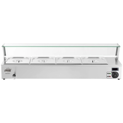 Bemar Elektryczny Nastawny Gastronomiczny 2000W 4x GN 1/2 BMC04