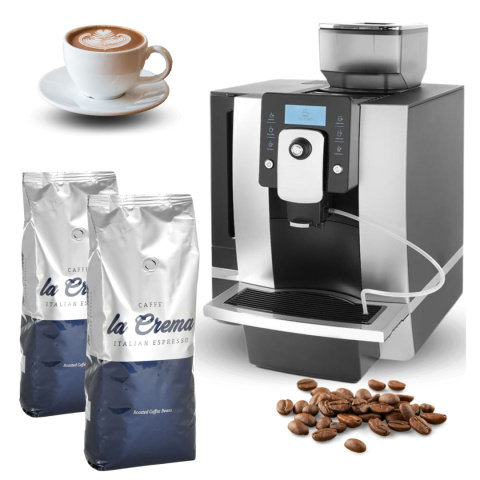 Ekspres Do Kawy Automatyczny Kawomat do Biura XXL z Zapasem Kawy Hendi 208991