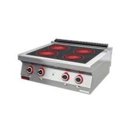 Kuchnia Indukcyjna 4x3,5 kW Kromet 700.Ke-4i/800