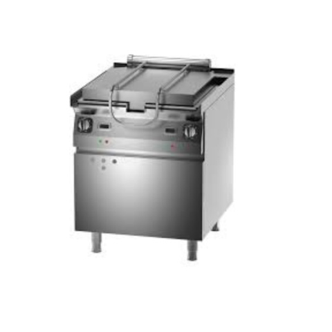 Patelnia Indukcyjna Nierdzewna 50l 10kW Kromet 000.Pe-02i