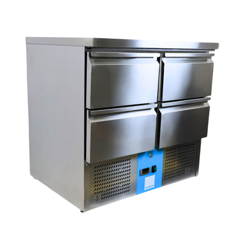 Stół Chłodniczy 4-szufladowy 240L 900x700x876mm S901-4D