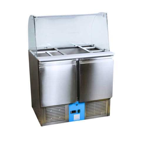 Stół Lada Chłodnicza Sałatkowa 2-drzwiowa 240L 900x700x876mm S900CG