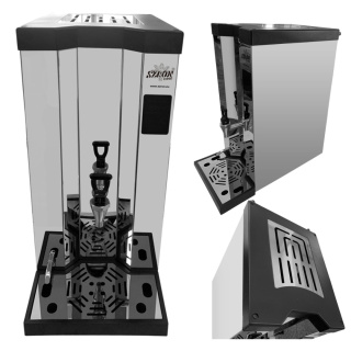 Warnik Elektryczny Przepływowy Do Wody 16l 2000w Inox Awb-16S