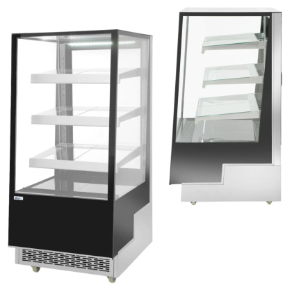 Witryna Chłodnicza Ekspozycyjna Do Kawiarni 300l 650x805x1445 Hendi 233306