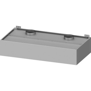 Okap Przyścienny Skrzyniowy z Łapaczami 2x króciec 250 mm 2010x1000x400 Stalgast 611020