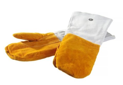 Rękawice do Grilla Odporne na Ciepło Skórzane 2 Sztuki 460mm Hendi 556658