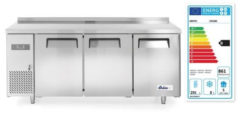 Stół Chłodniczy 3-Drzwiowy 291l Kitchen Line Hendi 233382