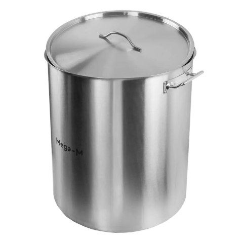 Garnek wysoki inox z pokrywką 115l 50x60 cm MM-B100110