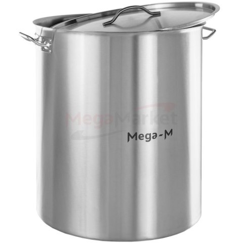 Garnek wysoki inox z pokrywką 115l 50x60 cm MM-B100110
