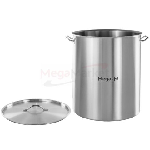 Garnek wysoki inox z pokrywką 115l 50x60 cm MM-B100110