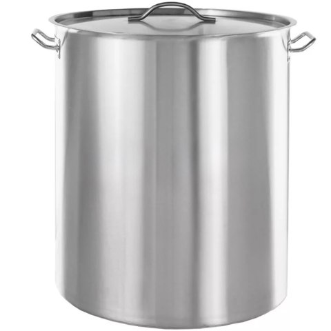 Garnek wysoki inox z pokrywką 115l 50x60 cm MM-B100110