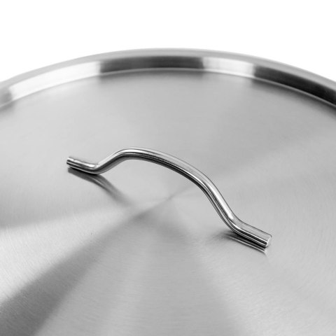Garnek wysoki inox z pokrywką 130l 55x55 cm MM-B100111