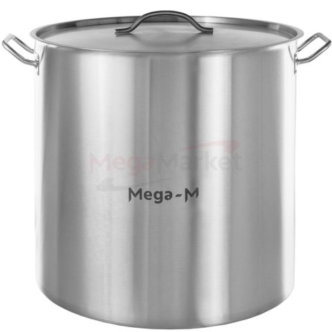 Garnek wysoki inox z pokrywką 130l 55x55 cm MM-B100111