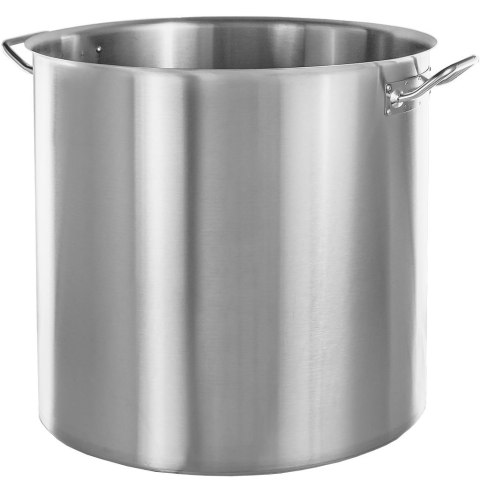 Garnek wysoki inox z pokrywką 130l 55x55 cm MM-B100111