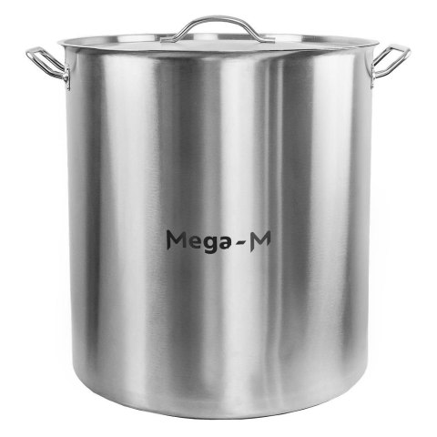Garnek wysoki inox z pokrywką 143l 55x60 cm MM-B100112