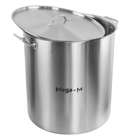 Garnek wysoki inox z pokrywką 143l 55x60 cm MM-B100112