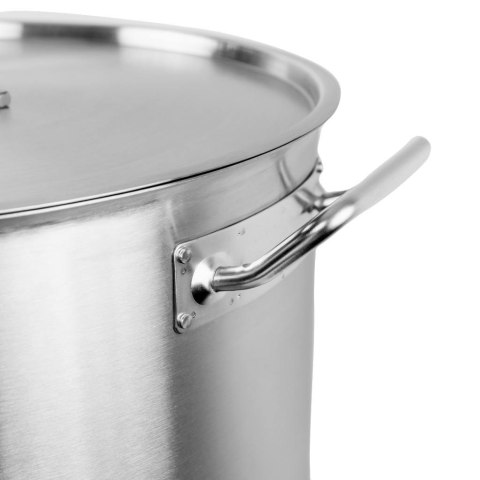 Garnek wysoki inox z pokrywką 143l 55x60 cm MM-B100112