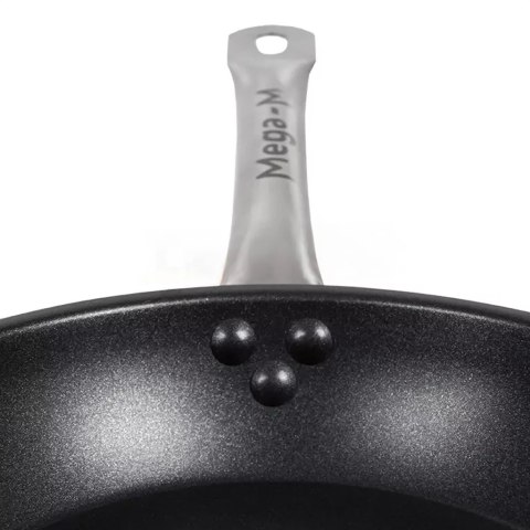 Patelnia nieprzywierająca inox 28 cm gastronomiczna MTP001838